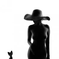 девушка с кошкой :: koyokin photo