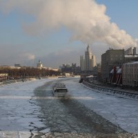 Москва-река зимой :: Игорь Белоногов