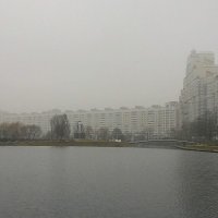 Минск в тумане :: Надежда Буранова 