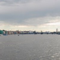 Вид с Дворцового моста, Питер (панорама) :: Роман Шаров