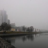 Туман в Минске :: Надежда Буранова 