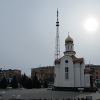 Храм при больнице :: Владимир Мазаев Астрахань 