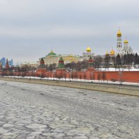 Вид на Кремль с "Большого Москворецкого моста". :: Константин Анисимов