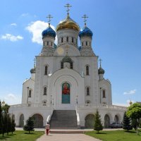 Храм Владимирской иконы Божией Матери в г. Лиски Воронежской области. :: Восковых Анна Васильевна 