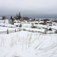 Поморское село Нёнокса :: Владимир Шибинский