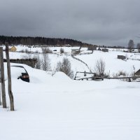 Поморское село Нёнокса :: Владимир Шибинский