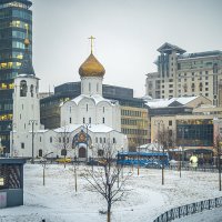 Москва. Площадь Белорусского вокзала. :: Игорь Герман