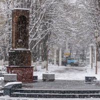 На Кубани бывает и снег :: Игорь Сикорский
