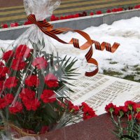 Лежат цветы у обелиска - дань нашей памяти святой :: Татьяна Смоляниченко