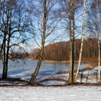 Деревенский пейзаж.(из поездок по области) :: Милешкин Владимир Алексеевич 