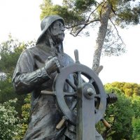 Бронзовая статуя Князю Монако Альберу І – 1965, Франсуа Конье :: Елена Павлова (Смолова)