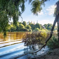 Река Москва летом  в Коломне :: Юлия Батурина