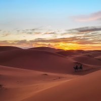 Вечерело...Марокко и пустыня Сахара! :: Александр Вивчарик