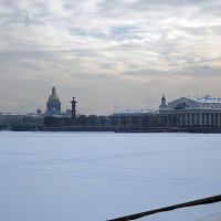 Вид на Неву с Мытнинской набережной (Санкт-Петербург) :: Ольга И