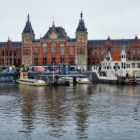 Amsterdam Centraal Центральный вокзал Амстердама :: wea *