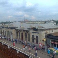 Железнодорожный вокзал станции Царицыно (Москва) :: Александр Качалин