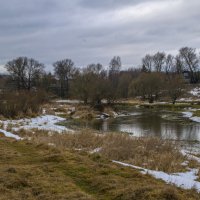 Река Шерна в марте :: Сергей Цветков