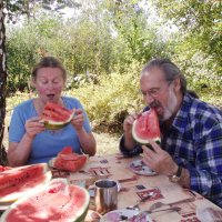 Почти Ван Гог "Едоки арбуза" :: Борис 