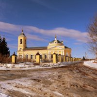 Никольский храм в селе Озерецкое :: Юрий Моченов