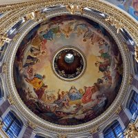 Убранство купола Исаакиевского собора изнутри (Санкт-Петербург) :: Ольга И