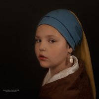 Девушка с жемчужной сережкой :: Malika Normuradova