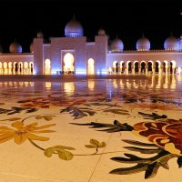 Абу-Даби. Эмираты. Мечеть шейха Зайеда :: Алла Захарова