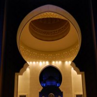 Абу-Даби. Арабские Эмираты. Фрагмент мечети шейха Зайеда :: Алла Захарова