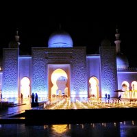 Мечеть шейха Зайеда в Абу-Даби (ОАЭ) :: Алла Захарова
