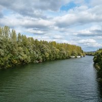 Франция. Овер-сюр-Уаз. Река Уаз. :: Надежда Лаптева