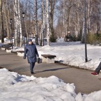 Март в городе. :: Венера Чуйкова