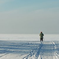 Лыжница :: Дмитрий Конев