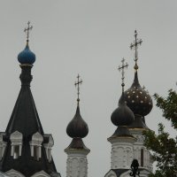 Купола монастыря. :: Елена Р 