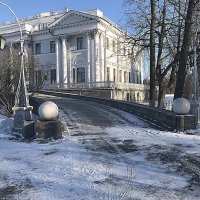 Елагин дворец зимой. :: Валентина Жукова
