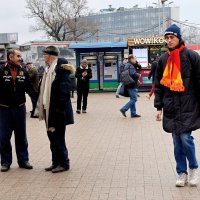 Оранжевый шарф. :: Татьяна Помогалова