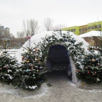 Зима.Рождественская панорама. :: Sall Славик/оf