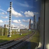 Вид из окна поезда "Ласточка" :: Григорий Махнич
