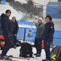 Китайские лыжники на Универсиаде 2019 :: Светлана Грызлова