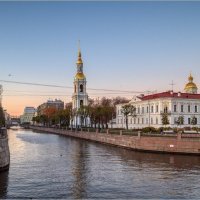 Вид на Николо-Богоявленский морской собор и Крюков канал :: Сергей Кичигин