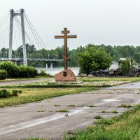 На берегу Енисея. :: Юрий Борзов