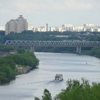 Москва-река в районе Сабурово :: Сергей Антонов