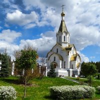 Православный храм в Катыни :: Милешкин Владимир Алексеевич 