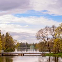 Весенний пейзаж Дворцового парка в Гатчине :: Дарья Меркулова