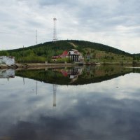 Сысертский пруд и гора Бесеновка :: Наталья Т