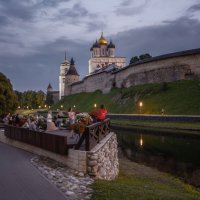 летний вечер в Пскове :: Moscow.Salnikov Сальников Сергей Георгиевич