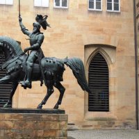 конная статуя первого герцога Вюртемберга графа Эберхард., Штутгарт :: Гала 