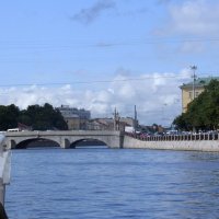 Река Фонтанка. Обуховский мост. СПб. :: Ирина ***