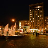 Театральная площадь в Новокузнецке :: Ольга Логачева