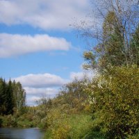 Осень на реке Туре :: Сергей Комков
