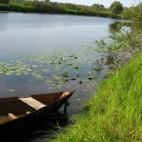 Лодка на воде :: Анастасия Ходаковская