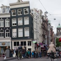 В Амстердаме даже здания как бэ намекают! :: Victor Okhrimets